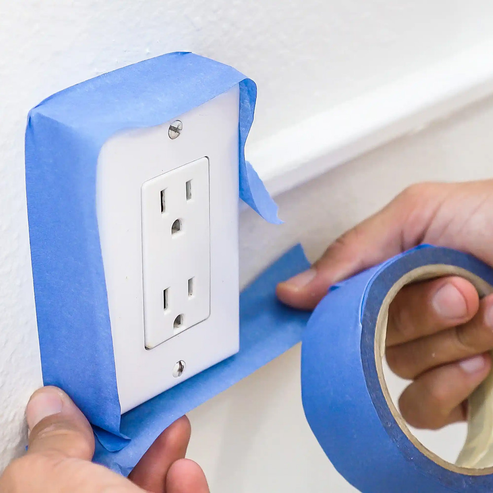 Painting and electrical work