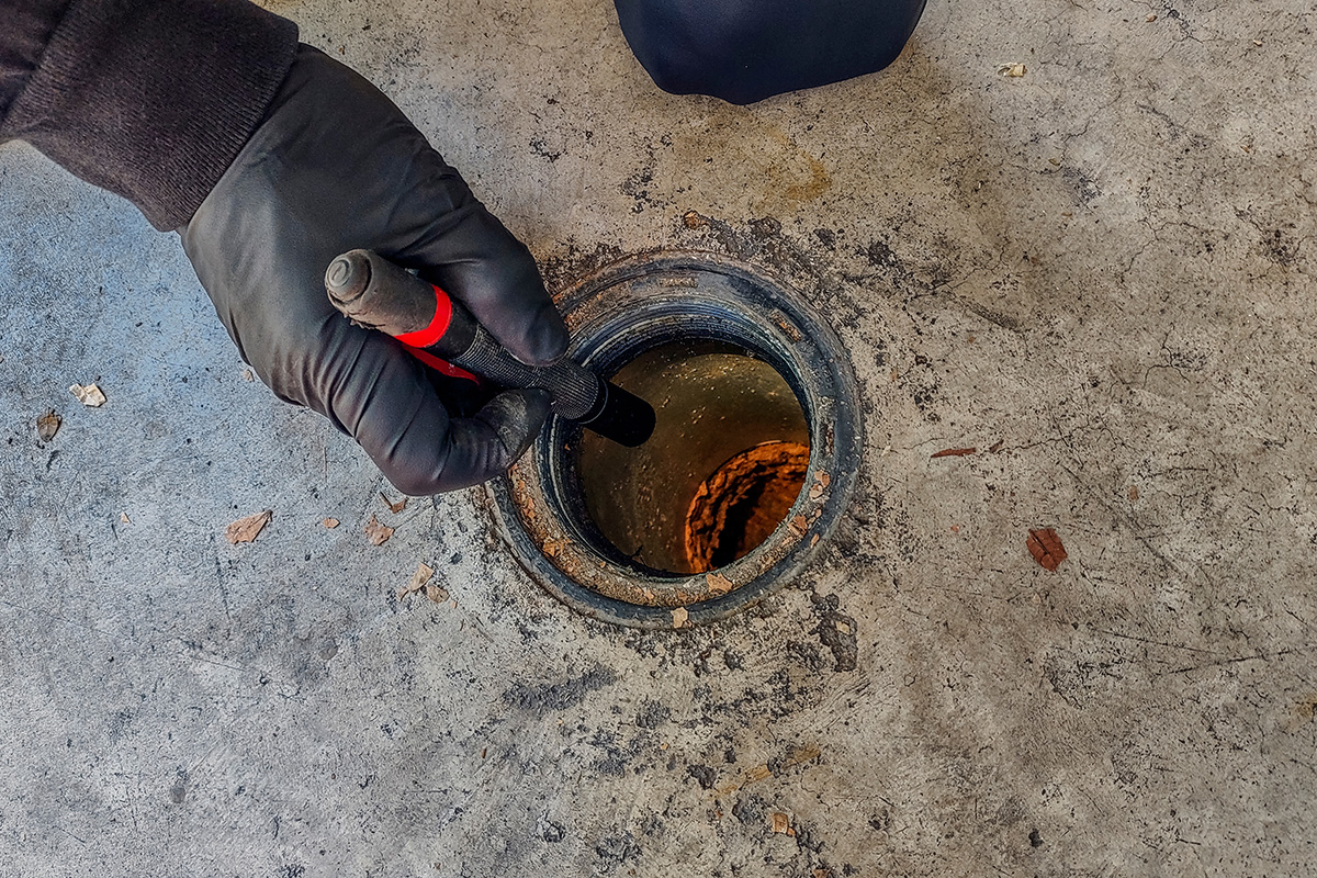 water damage from sewer