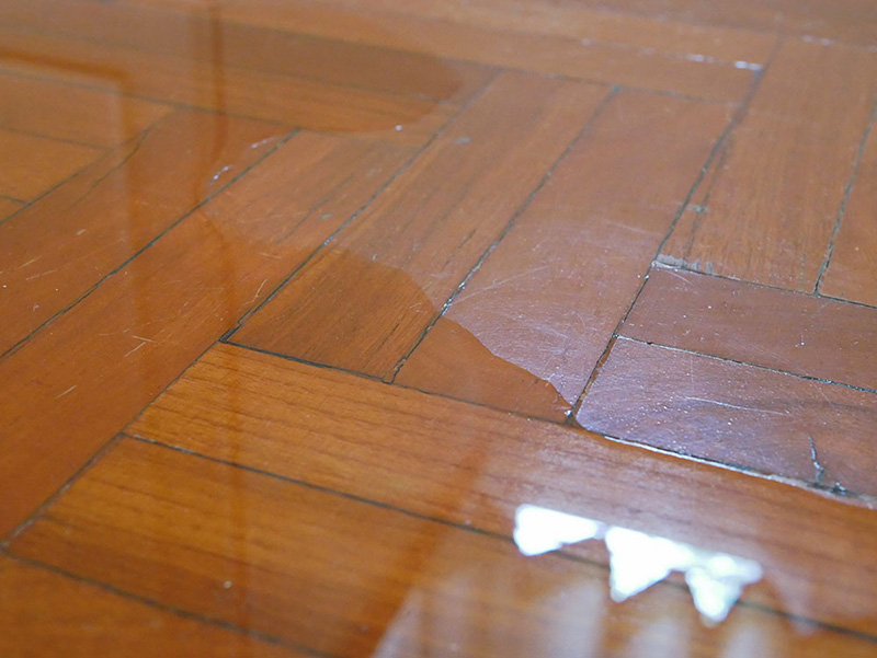 Water Damage the Floor TriGuard Restoration